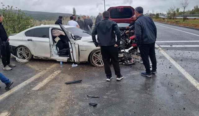 Trafik kazası: 4 yaralı
