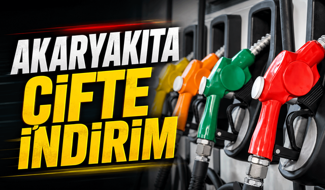 Benzin ve motorine indirim