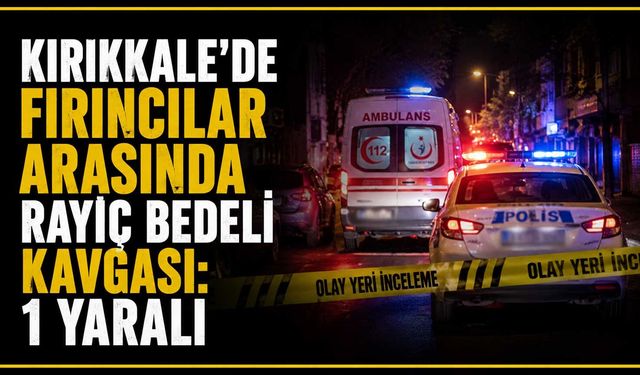 Kırıkkale’de fırıncılar arasında rayiç bedeli kavgası: 1 yaralı