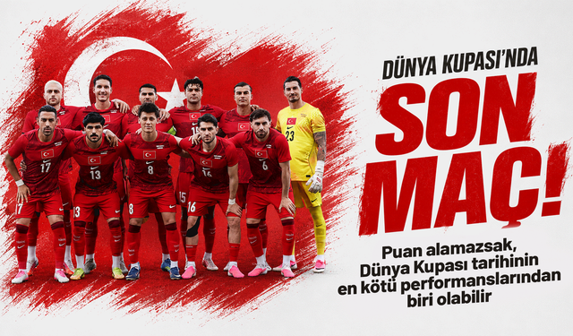A Milliler Dünya Kupası'na ABD maçıyla veda ediyor
