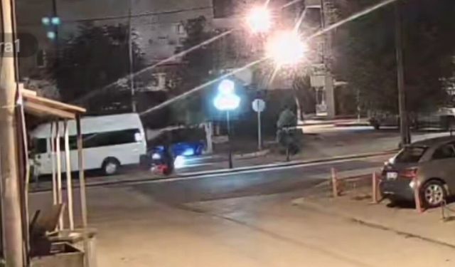 2 gencin öldüğü feci motosiklet kazası görüntülendi
