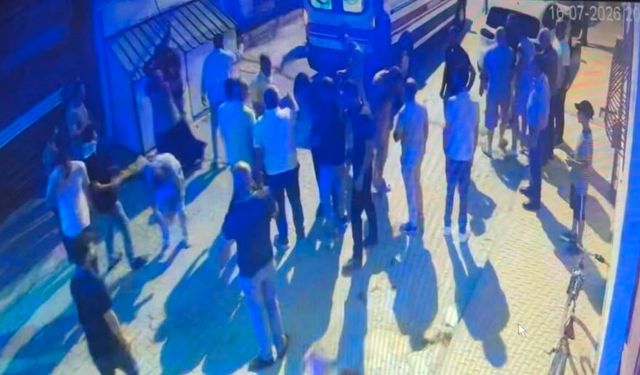 2'si polis 8 kişinin yaralandığı kavganın görüntüleri ortaya çıktı