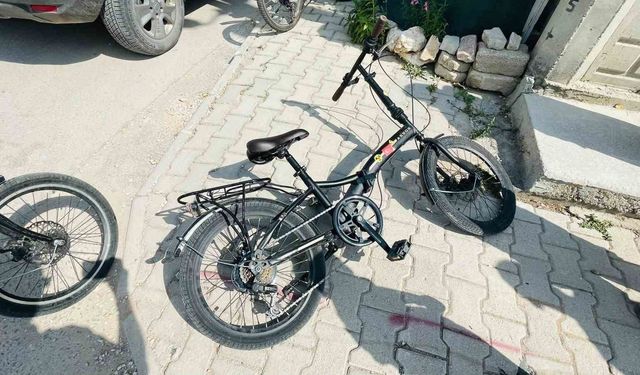 Pikabın çarptığı bisikletli çocuk yaralandı