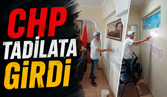 CHP tadilata girdi