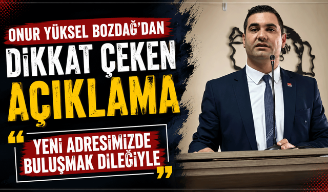 Onur Yüksel Bozdağ, “2 gündür istifa ile ilgili telefonlarımız susmuyor”