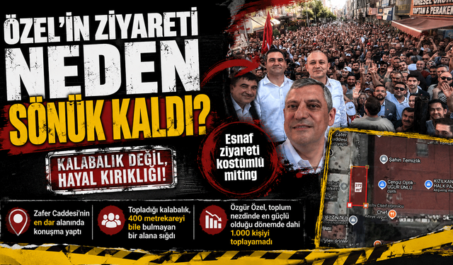 ÖZEL’İN ZİYARETİ NEDEN SÖNÜK KALDI?
