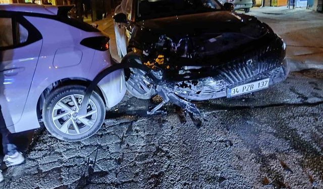 Kazaya karışan 1,62 promil alkollü sürücünün ehliyetine el konuldu