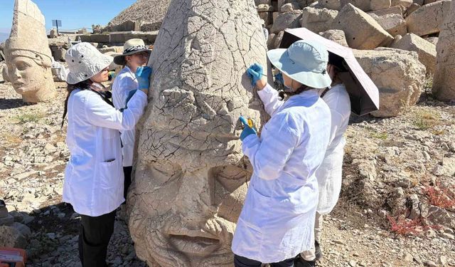 Nemrut'un dev heykellerine 5 yıllık koruma kalkanı
