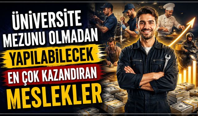 Üniversite Mezunu Olmadan Yapılabilecek En Çok Kazandıran Meslekler