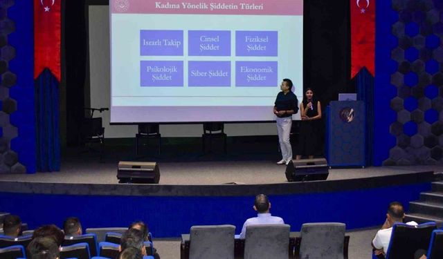 Hükümlülere 'Kadına Yönelik Şiddetle Mücadele' eğitimi