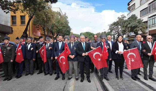 Konya'da 'Kahramanlarla Kardeşlik Yolunda' yürüyüşü
