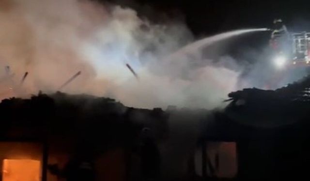 Kulu'da müstakil evde yangın