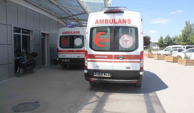 Motosiklet kazası: 1 yaralı