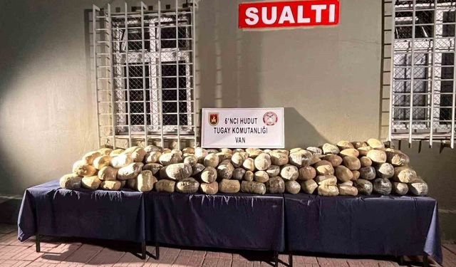 Narkotik operasyonunda 412 bin 741 gram narkotik madde ele geçirildi