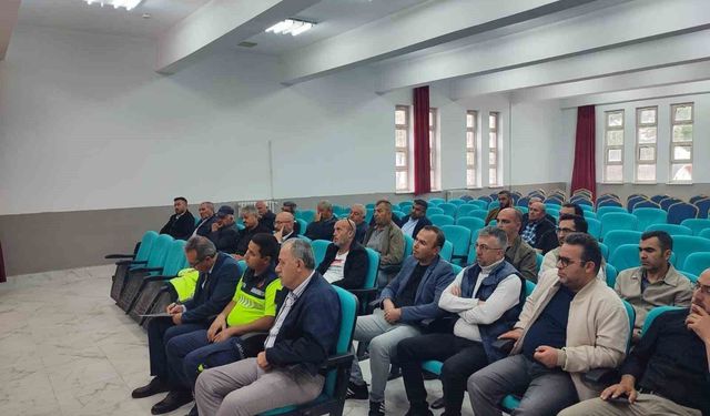 Taşımalı eğitim öncesi servis şoförlerine uyarı