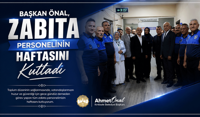 Başkan Önal, Zabıta Personelinin Haftasını Kutladı
