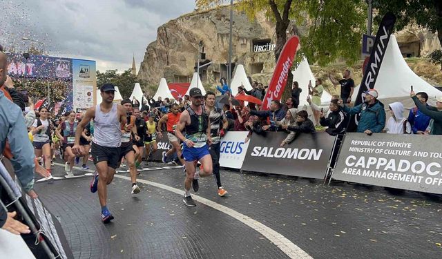 78 ülkeden 3 bine yakın sporcu Kapadokya Ultra Trail'de buluştu