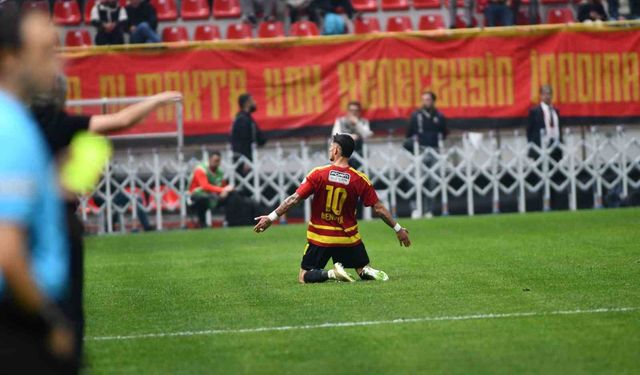 Benhur Keser üçüncü golünü attı