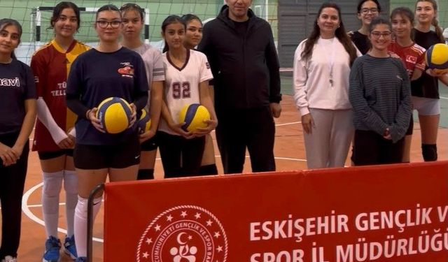 Beylikova'da gençlerin spor kurslarına ilgisi artıyor