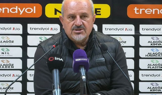 Münir Yıldırım: 'Önümüzdeki maçlarda inşallah 3 puanlarla tanışacağız'