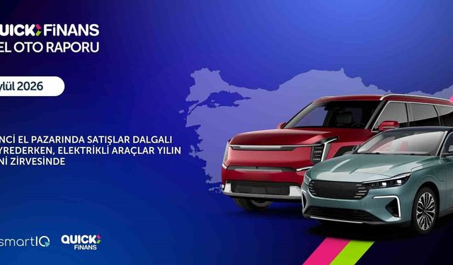 Quick Sigorta 2. El Oto Raporu'nun eylül ayına ait verileri paylaştı
