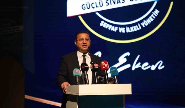 Sivas Ticaret ve Sanayi Odası Başkan Adayı Mustafa Eken, projelerini açıkladı