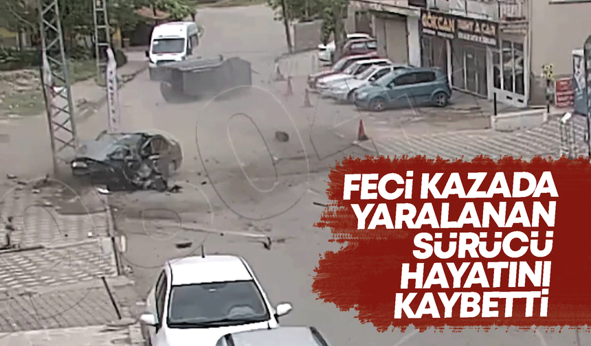 Kırıkkale’deki trafik kazasında yaralanan sürücü hayatını kaybetti