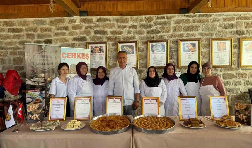 Çerkeş’in damak çatlatan coğrafi işaretli lezzetleri tanıtıldı