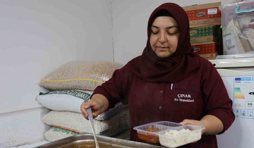 Mikrokredi kullandı, kendi mutfağını kurdu