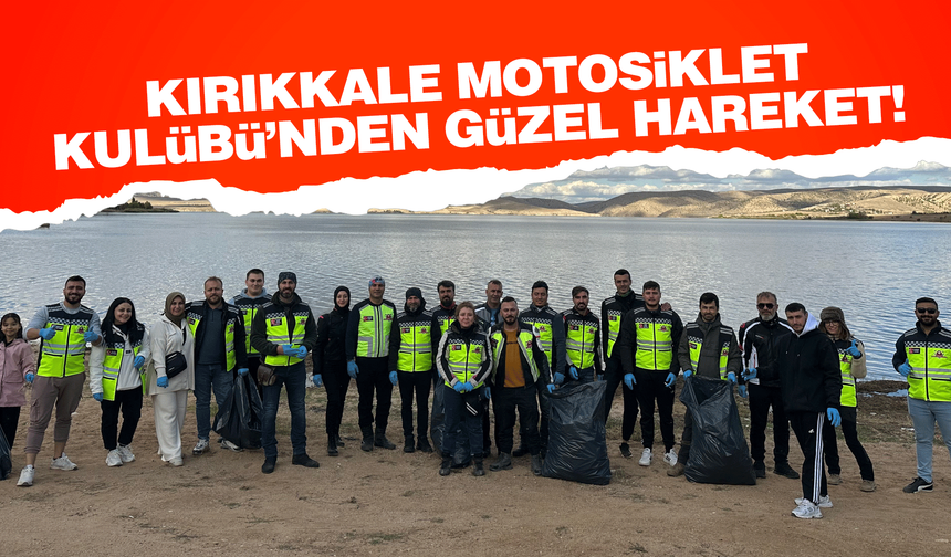 Kırıkkale Motosiklet Kulübü’nden güzel hareket!