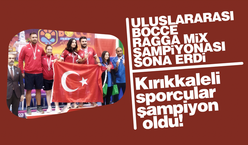 15. Uluslararası Bocce Ragga Mix Şampiyonası sona erdi