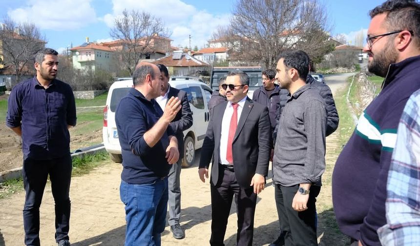 Akdağmadeni’nde dere ıslah çalışmaları başladı