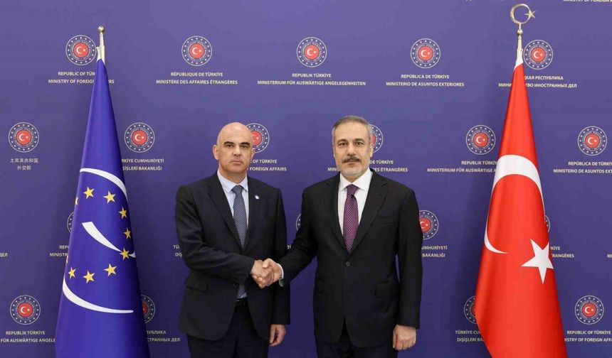 Bakan Fidan, Avrupa Konseyi Genel Sekreteri Berset ile görüştü