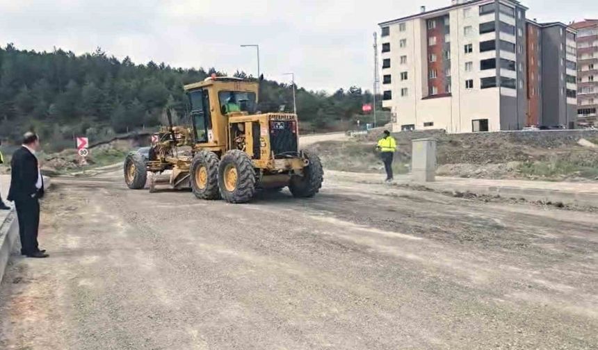 Cadde ve sokaklardaki asfalt çalışmaları başladı