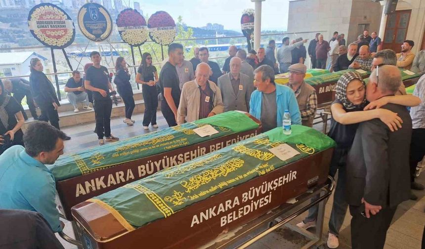 Oğlu tarafından vurulan eski milletvekilinin eşi son yolculuğuna uğurlandı