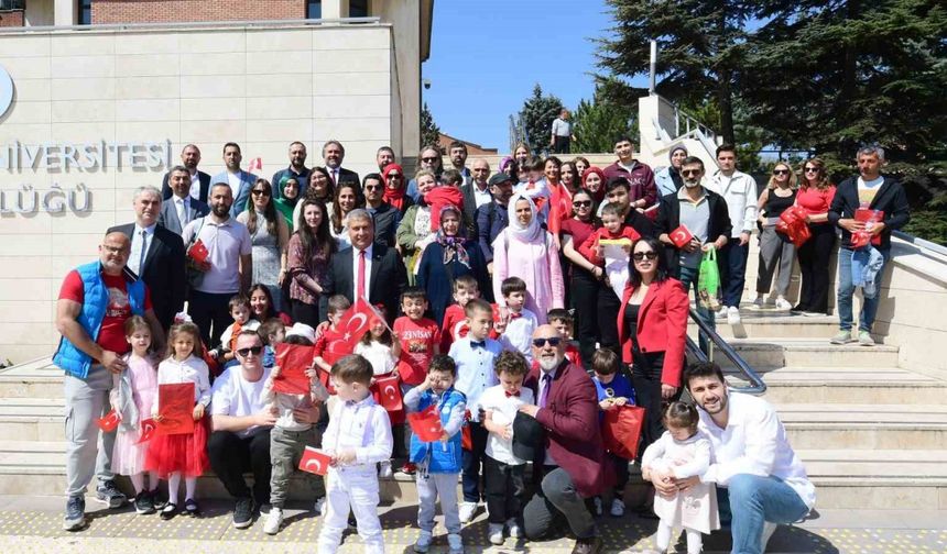 Özel çocuklar 23 Nisan’ı coşkuyla kutladı