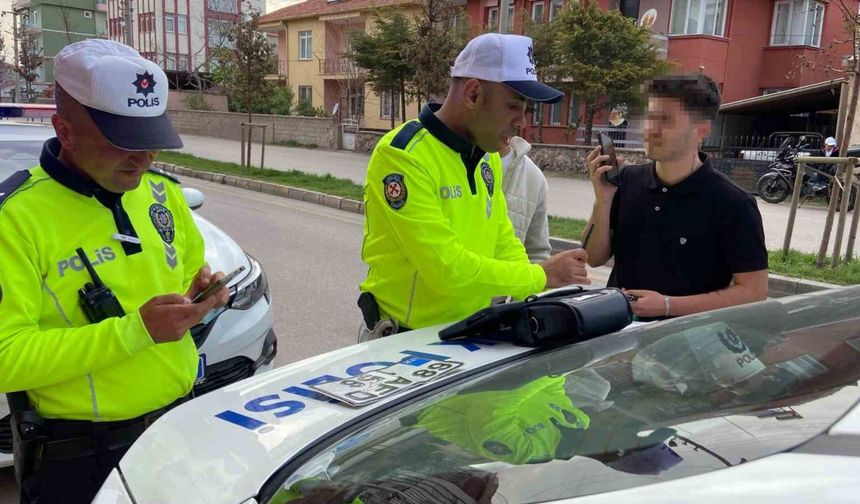 Plaka yok, kask yok: 16 bin 705 lira ceza var