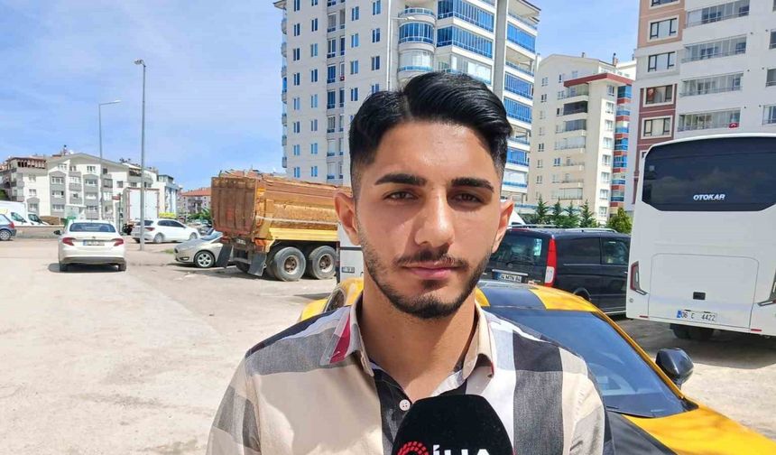 Yolu kesilip darp edilen sürücü o anları anlattı