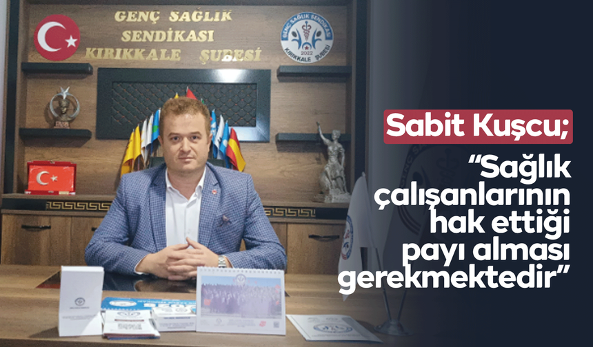 Genç Sağlık Sendikası'ndan sahaya yönelik önemli açıklamalar