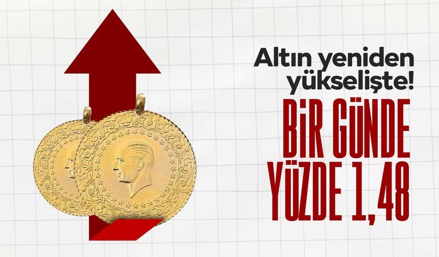 Altın yeniden yükselişe geçti!