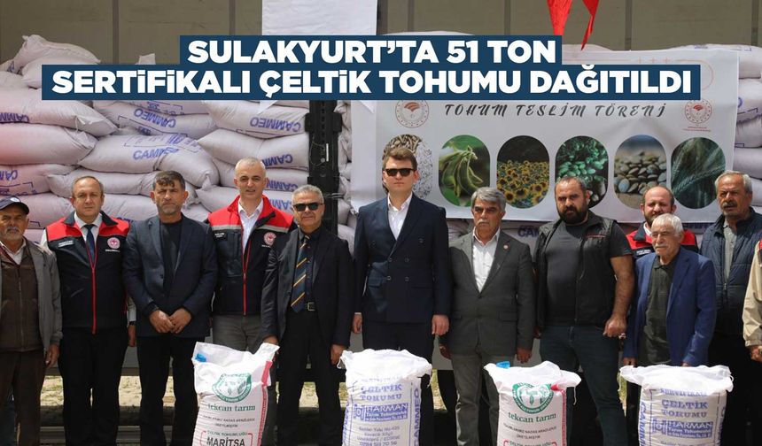 Sulakyurt’ta 51 Ton Sertifikalı Çeltik Tohumu Dağıtıldı