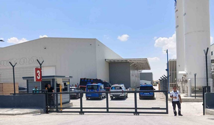Gazı sızıntısı olan fabrikaya ilişkin Polatlı OSB Başkanından açıklama
