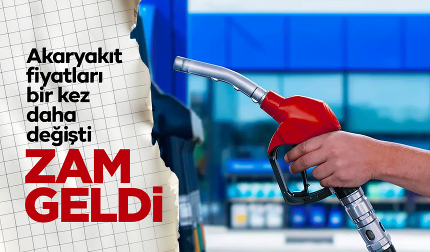 Sürücüleri üzecek haber! Akaryakıtta bir zam daha!