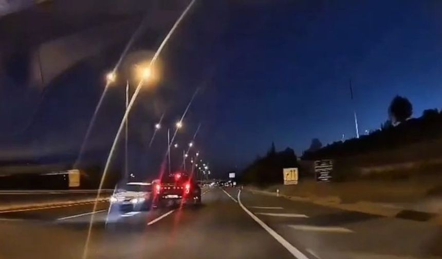 Ters yöne girerek 2 kişinin ölümüne sebep olan kaza kamerada
