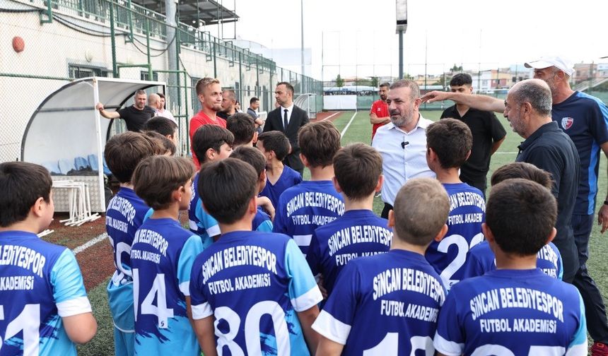 Sincan’da Yaz Futbol Okulu başlıyor