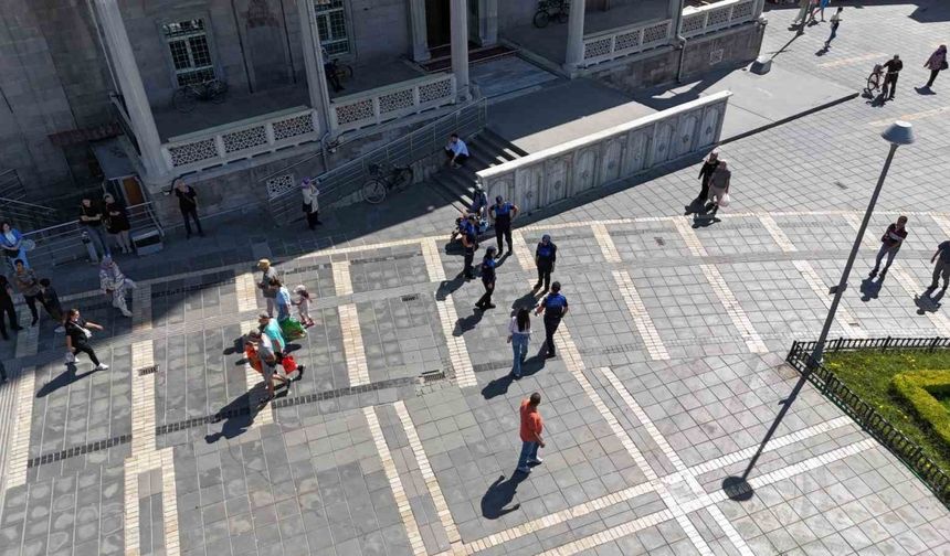 Zabıta’dan kent merkezinde dilencilere karşı sıkı denetim