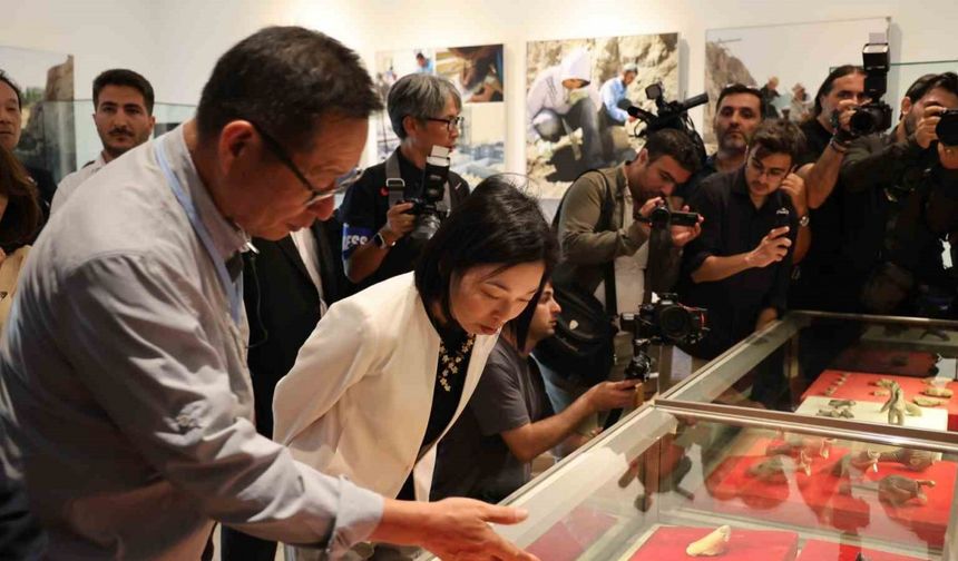 Japonya Altes Prensesi Mikasa, Kalehöyük Arkeoloji Müzesi’ni gezdi