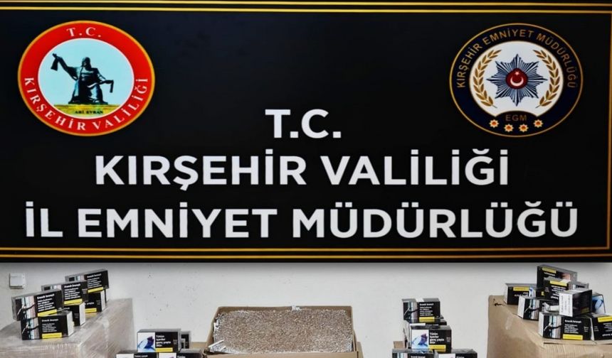 Kaçak sigara operasyonu