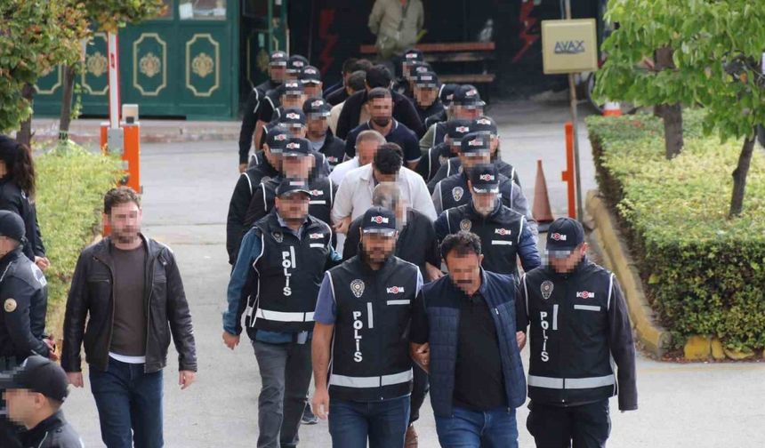 Tefecilik operasyonunda 5 tutuklama
