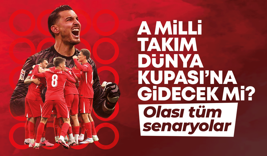 Türkiye, Play-Off’a nasıl gider? A Milli Takım Dünya Kupası’na gidecek mi?